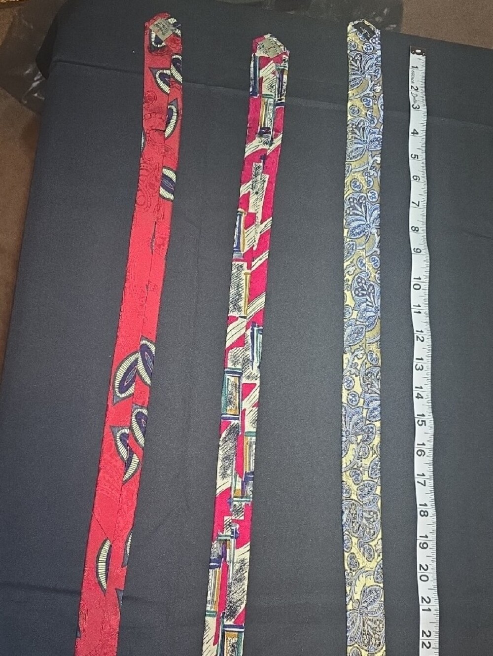 Lot of 6 Robert Talbott men’s silk ties. - Picture 15 of 16